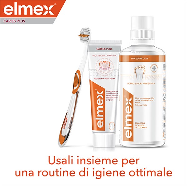 Dentifricio elmex® Caries Plus Protezione Completa