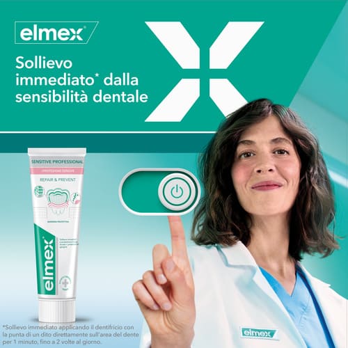 Dentifricio elmex® Sensitive Professional Ripara & Previeni  